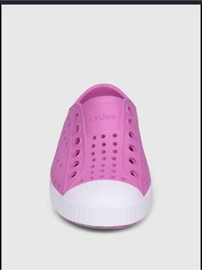 Native Kids Jefferson Shoes -Hot Pink with White Trim